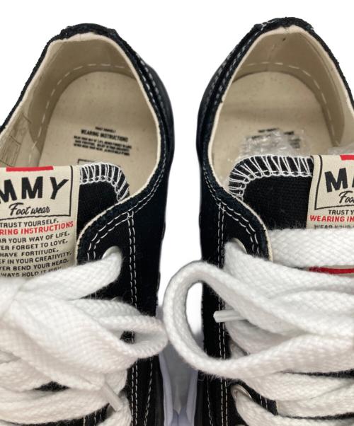 MIHARA YASUHIRO（ミハラヤスヒロ）MIHARA YASUHIRO (ミハラヤスヒロ) PETERSON Original sole canvas lowcut sneakerピーターソン オリジナルソール ローカットスニーカー ブラック×ホワイト サイズ:42の古着・服飾アイテム