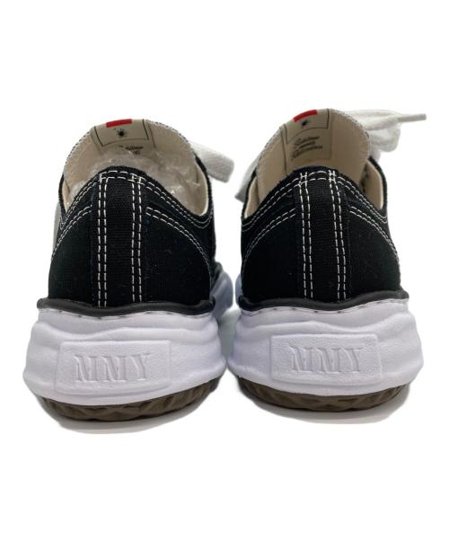 MIHARA YASUHIRO（ミハラヤスヒロ）MIHARA YASUHIRO (ミハラヤスヒロ) PETERSON Original sole canvas lowcut sneakerピーターソン オリジナルソール ローカットスニーカー ブラック×ホワイト サイズ:42の古着・服飾アイテム