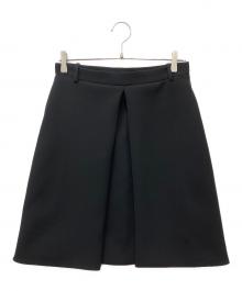BALENCIAGA（バレンシアガ）の古着「ミモレ丈スカート」｜ブラック