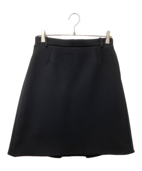 BALENCIAGA（バレンシアガ）BALENCIAGA (バレンシアガ) ミモレ丈スカート ブラック サイズ:34の古着・服飾アイテム