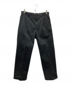 WACKO MARIA×Dickiesワコマリア×ディッキーズ）の古着「PLEATED TROUSERS チノパン」｜ブラック
