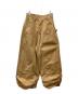 refomed（リフォメッド）の古着「FRESH MAN DOUBLE KNEE PANTS ダブルニーパンツ」｜ブラウン