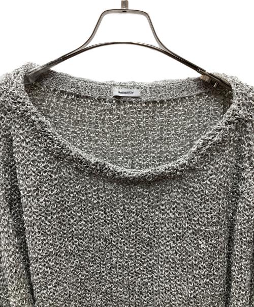 unbilanc（アンビラン）unbilanc (アンビラン) ルミナニット グレー サイズ:Freeの古着・服飾アイテム