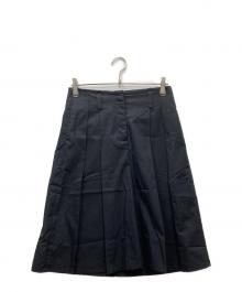 JIL SANDER（ジルサンダー）の古着「プリーツスカート」｜ブラック