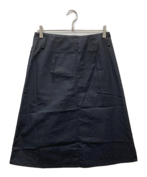 JIL SANDER（ジルサンダー）JIL SANDER (ジルサンダー) プリーツスカート ブラック サイズ:36の古着・服飾アイテム