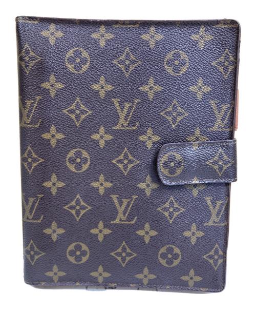 LOUIS VUITTON（ルイ ヴィトン）LOUIS VUITTON (ルイ ヴィトン) アジェンダ GM 手帳カバー ブラウンの古着・服飾アイテム