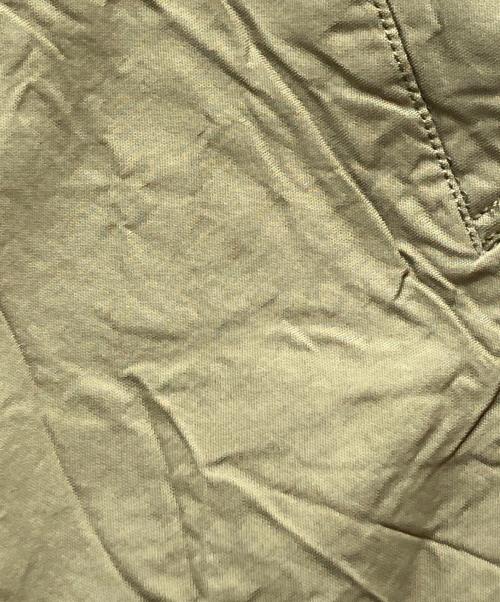 COMME des GARCONS HOMME（コムデギャルソン オム）COMME des GARCONS HOMME (コムデギャルソン オム) ポリ縮織 シワ加工コート グリーン サイズ:Sの古着・服飾アイテム