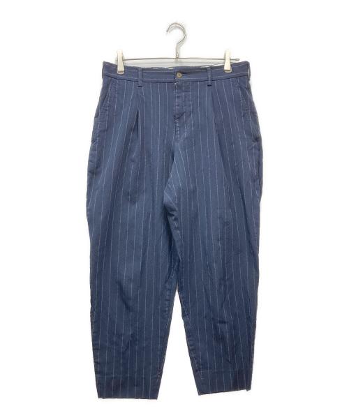 COMME des GARCONS HOMME DEUX（コムデギャルソン オム ドゥ）COMME des GARCONS HOMME DEUX (コムデギャルソン オム ドゥ) ポリエステル スラックス ネイビー サイズ:Mの古着・服飾アイテム