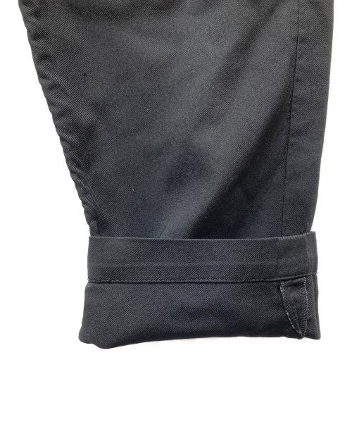 COMME des GARCONS HOMME DEUX（コムデギャルソン オム ドゥ）COMME des GARCONS HOMME DEUX (コムデギャルソン オム ドゥ) ポリ縮絨 ジップデザインパンツ ブラック サイズ:Mの古着・服飾アイテム