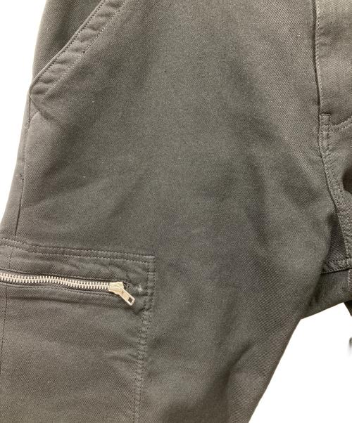 COMME des GARCONS HOMME DEUX（コムデギャルソン オム ドゥ）COMME des GARCONS HOMME DEUX (コムデギャルソン オム ドゥ) ポリ縮絨 ジップデザインパンツ ブラック サイズ:Mの古着・服飾アイテム