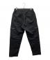 COMME des GARCONS HOMME DEUX (コムデギャルソン オム ドゥ) ポリ縮絨 ジップデザインパンツ ブラック サイズ:M：17000円