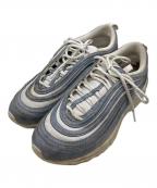 NIKE×COMME des GARCONS HOMME PLUSナイキ×コムデギャルソンオムプリュス）の古着「Air Max 97 Glacier Grey ローカットスニーカー DX6932-001」｜ホワイト×ブルー