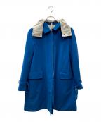 MaxMara cityマックスマーラシティー）の古着「フード付コート」｜ブルー