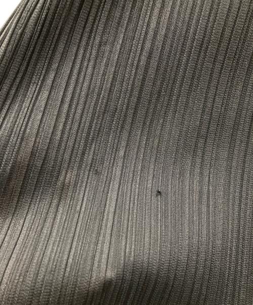 PLEATS PLEASE（プリーツプリーズ）PLEATS PLEASE (プリーツプリーズ) BASICS ノースリーブプリーツワンピース ブラック サイズ:3の古着・服飾アイテム