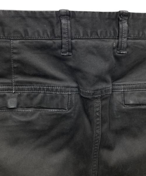 STONE ISLAND（ストーンアイランド）STONE ISLAND (ストーンアイランド) ガーメントダイ コットンストレッチ テーパードカーゴパンツ ブラック サイズ:30の古着・服飾アイテム