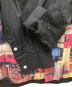 中古・古着 COMME des GARCONS SHIRT SUPREME (シュプリーム) 18AW Cotton Patchwork Button Up Shirt コットンパッチワークシャツ ブラック×レッド サイズ:X：18000円