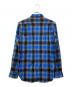 Rags McGREGOR (ラグスマックレガー) ORIGINAL CHECK SMALL COLLAR SHIRT チェックスモールカラーシャツ ブルー×ブラック サイズ:L：14000円