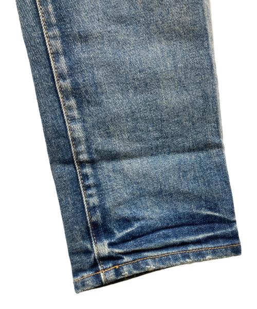 Saint Laurent Paris（サンローランパリ）Saint Laurent Paris (サンローランパリ) D24 ヴィンテージ加工 スキニーデニムパンツ ブルー サイズ:27の古着・服飾アイテム