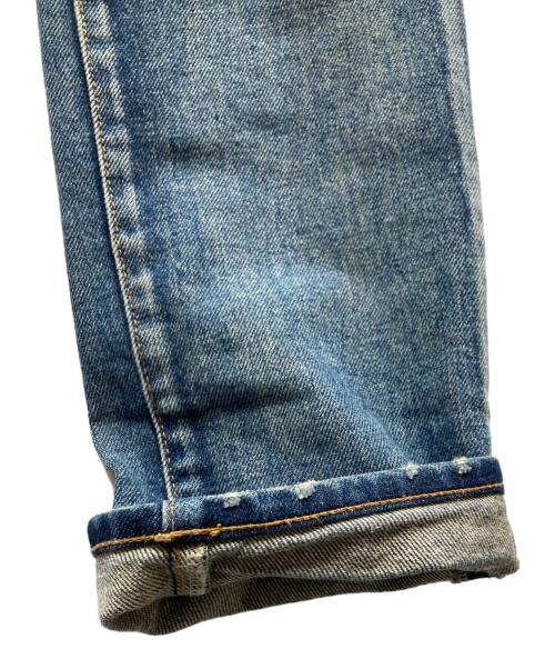 Saint Laurent Paris（サンローランパリ）Saint Laurent Paris (サンローランパリ) D24 ヴィンテージ加工 スキニーデニムパンツ ブルー サイズ:27の古着・服飾アイテム