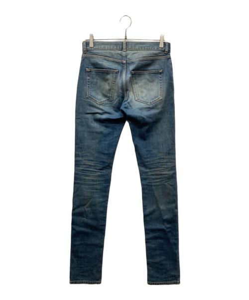 Saint Laurent Paris（サンローランパリ）Saint Laurent Paris (サンローランパリ) D02 クラッシュスキニージーンズ ブルー サイズ:27の古着・服飾アイテム