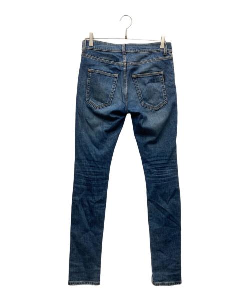 Saint Laurent Paris（サンローランパリ）Saint Laurent Paris (サンローランパリ) D02 ダメージ加工 スキニーデニムパンツ インディゴ サイズ:27の古着・服飾アイテム