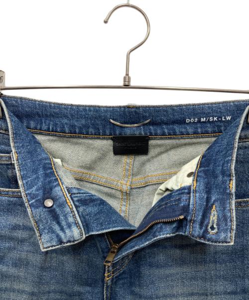 Saint Laurent Paris（サンローランパリ）Saint Laurent Paris (サンローランパリ) D02 ダメージ加工 スキニーデニムパンツ インディゴ サイズ:27の古着・服飾アイテム