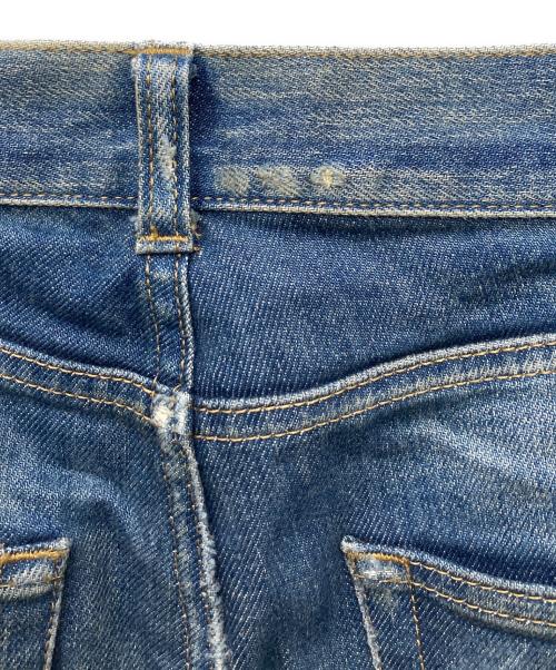 Saint Laurent Paris（サンローランパリ）Saint Laurent Paris (サンローランパリ) D03 ダメージ加工デニムパンツ インディゴ サイズ:28の古着・服飾アイテム
