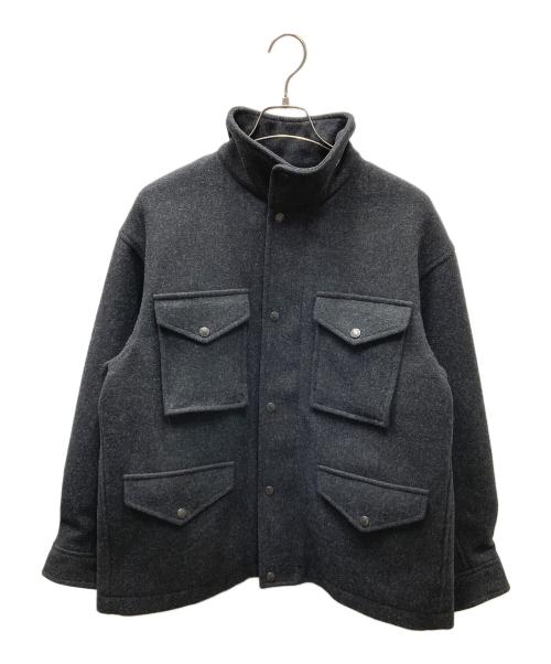 THE NORTH FACE（ザ ノース フェイス）THE NORTH FACE (ザ ノース フェイス) ウィンドストッパーウッドランドウールジャケット ブラック サイズ:SIZE Sの古着・服飾アイテム