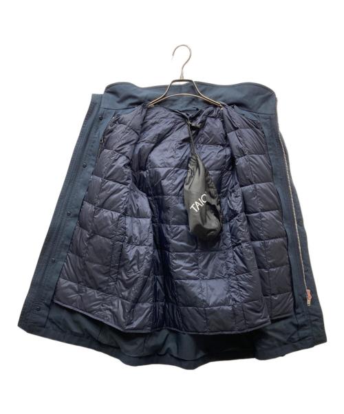 MACKINTOSH PHILOSOPHY（マッキントッシュ フィロソフィー）MACKINTOSH PHILOSOPHY (マッキントッシュ フィロソフィー) マイクロファイバータフタ 3WAY STANSTED ジャケット ネイビー サイズ:38の古着・服飾アイテム