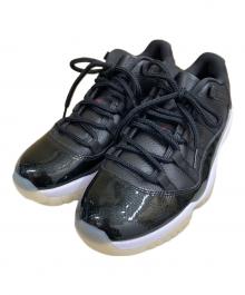 NIKE（ナイキ）の古着「Air Jordan 11 Low "72-10" スニーカー」｜ブラック
