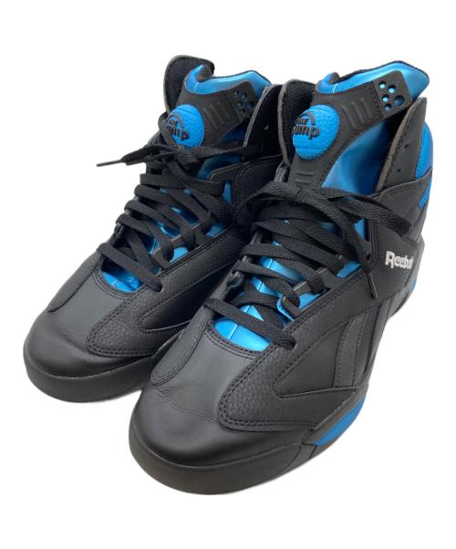 REEBOK（リーボック）REEBOK (リーボック) シャックアタック CBLACK/AZURE スニーカー HR0499 ブラック×ブルー サイズ:28.5の古着・服飾アイテム