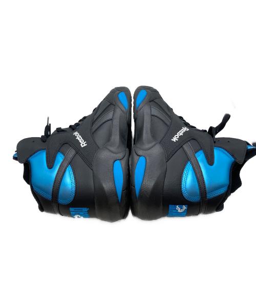 REEBOK（リーボック）REEBOK (リーボック) シャックアタック CBLACK/AZURE スニーカー HR0499 ブラック×ブルー サイズ:28.5の古着・服飾アイテム
