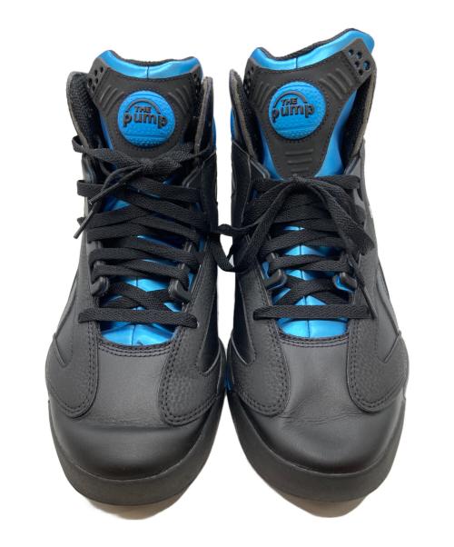 REEBOK（リーボック）REEBOK (リーボック) シャックアタック CBLACK/AZURE スニーカー HR0499 ブラック×ブルー サイズ:28.5の古着・服飾アイテム