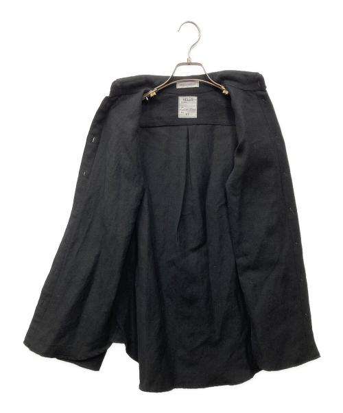MADISON BLUE（マディソンブルー）MADISON BLUE (マディソンブルー) MADAME SH ウールリネン長袖シャツ ブラック サイズ:1の古着・服飾アイテム