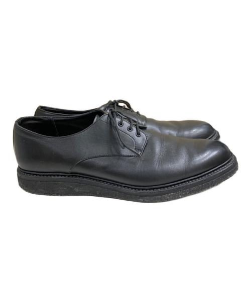 JOHN LAWRENCE SULLIVAN（ジョン ローレンス サリバン）JOHN LAWRENCE SULLIVAN (ジョン ローレンス サリバン) レザーラバーソール シューズ ブラック サイズ:SIZE 9の古着・服飾アイテム