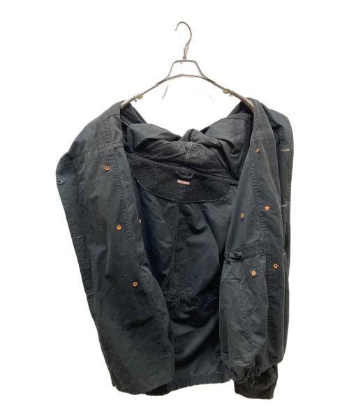 KAPITAL（キャピタル）KAPITAL (キャピタル) モールスキン リングコート ブラック サイズ:Mの古着・服飾アイテム