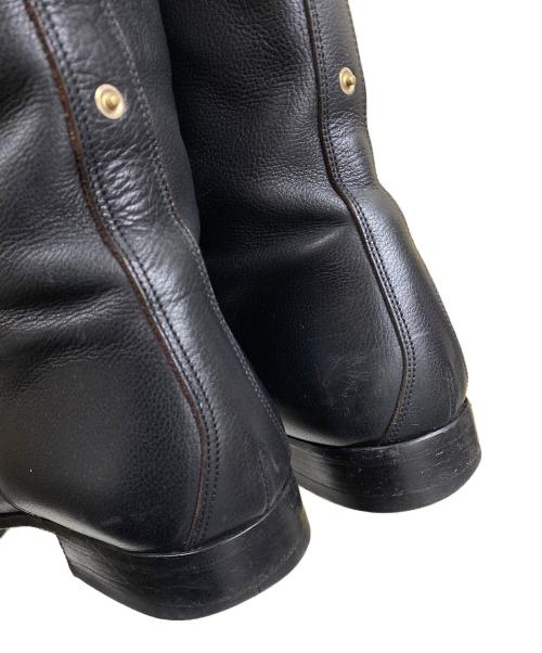 GUCCI（グッチ）GUCCI (グッチ) レースアップブーツ ブラック サイズ:SIZE 41 1/2の古着・服飾アイテム