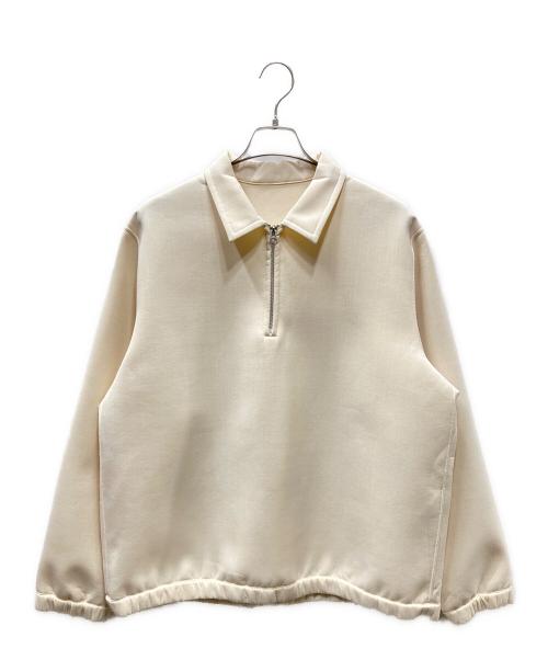 sacai（サカイ）sacai (サカイ) スイッチング ボンティング プルオーバー アイボリー サイズ:SIZE 3の古着・服飾アイテム