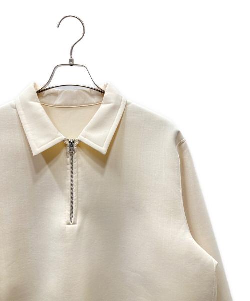 sacai（サカイ）sacai (サカイ) スイッチング ボンティング プルオーバー アイボリー サイズ:SIZE 3の古着・服飾アイテム