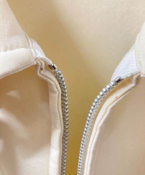 sacai（サカイ）sacai (サカイ) スイッチング ボンティング プルオーバー アイボリー サイズ:SIZE 3の古着・服飾アイテム