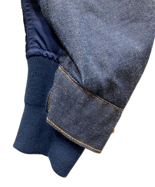 sacai（サカイ）sacai (サカイ) A.P.C. (アーペーセー) eimi denim jacket ドッキング再構築デニムジャケット インディゴ×ネイビー サイズ:SIZE XXSの古着・服飾アイテム