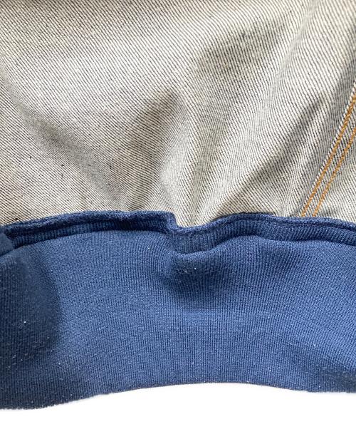 sacai（サカイ）sacai (サカイ) A.P.C. (アーペーセー) eimi denim jacket ドッキング再構築デニムジャケット インディゴ×ネイビー サイズ:SIZE XXSの古着・服飾アイテム