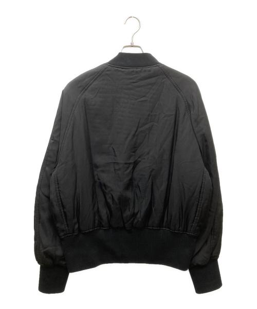 JIL SANDER（ジルサンダー）JIL SANDER (ジルサンダー) ボンバージャケット ブラック サイズ:48の古着・服飾アイテム