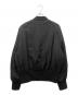 JIL SANDER (ジルサンダー) ボンバージャケット ブラック サイズ:48：63000円