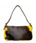 FENDI (フェンディ) ハラコマンマバケット イエロー×ブラウン：350000円