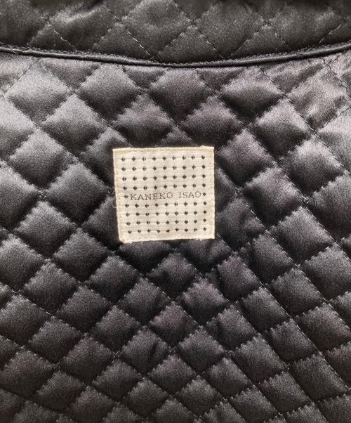 KANEKO ISAO（カネコ イサオ）KANEKO ISAO (カネコ イサオ) ファー付キルティングジャケット ブラック サイズ:FREEの古着・服飾アイテム