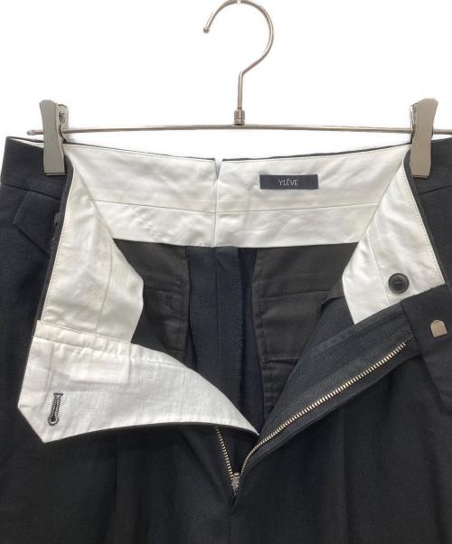 YIEVE（イレーヴ）YIEVE (イレーヴ) オーガニックコットンヘンプキャンバス ブラック サイズ:2の古着・服飾アイテム