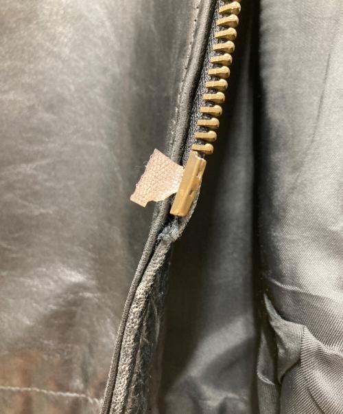 A.P.C.（アーペーセー）A.P.C. (アーペーセー) フランス製ホースハイドシングルレザージャケット ブラック サイズ:XSの古着・服飾アイテム