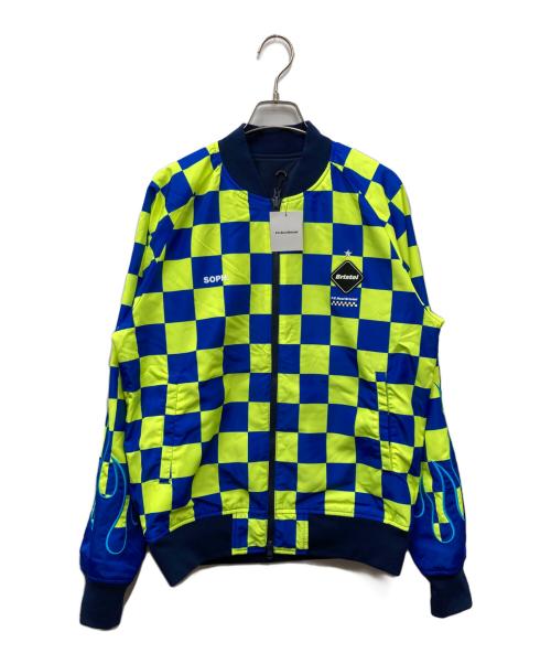 F.C.R.B.（エフシーレアルブリストル）F.C.R.B. (エフシーレアルブリストル) 19SS REVERSIBLE PDK JACKET リバーシブル ジャケット ネイビー×ネオングリーン サイズ:Lの古着・服飾アイテム