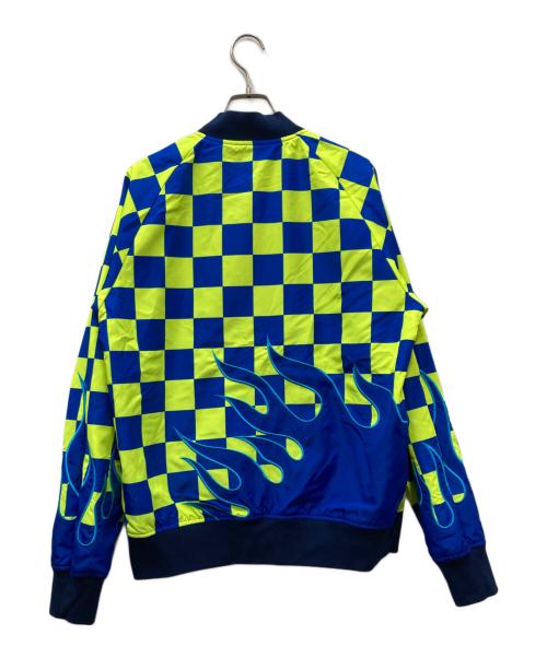 F.C.R.B.（エフシーレアルブリストル）F.C.R.B. (エフシーレアルブリストル) 19SS REVERSIBLE PDK JACKET リバーシブル ジャケット ネイビー×ネオングリーン サイズ:Lの古着・服飾アイテム